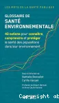 Glossaire de santé environnementale