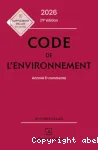 Code de l'environnement