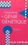 Formulaire de génie génétique