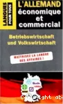 L'allemand économique et commercial : 20 dossiers sur la langue des affaires