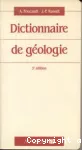 Dictionnaire de géologie