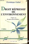 Droit répressif de l'environnement