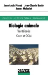 Biologie animale. 2, Vertébrés : cours et QCM