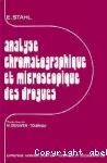Analyse chromatographique et microscopique des drogues