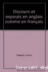 Discours et exposés en anglais comme en français