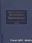 Bergey's manual of systematic bacteriology