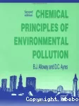 Chemical principles of environmental pollution