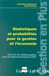 Probabilités et statistiques pour la gestion et l'économie