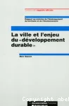 La ville et l'enjeu du développement durable