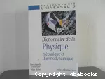 Dictionnaire de la physique