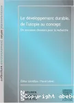 Le développement durable, de l'utopie au concept