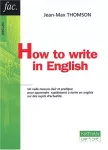 How to write in English