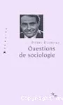 Questions de sociologie