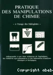 Pratique des manipulations de chimie