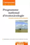 PNETOX, Programme national d'écotoxicologie
