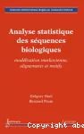 Analyse statistique des séquences biologiques