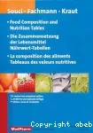 Food composition and nutrition tables
