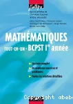 Mathématiques tout-en-un BCPST 1re année