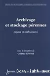 Archivage et stockage pérennes