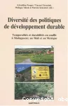 Diversité des politiques de développement durable