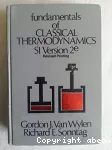 Fundamentals of classical thermodynamics.