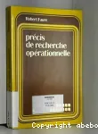 Précis de recherche opérationnelle.