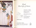 Food : The gift of Osiris. (2 Vol.), Vol. 2.