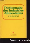 Dictionnaire des Industries Alimentaires.