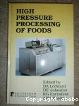 High pressure processing of foods - Conference (28/03/1994 - 29/03/1994, Reading, Angleterre).