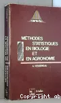 Méthodes statistiques en biologie et en agronomie