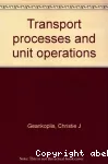 Transport processes and unit operations.