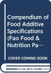 Compendium of food additive specifications. Addendum 1 - 39th meeting of the joint FAO/WHO expert commitee on food additives (03/02/1992 - 12/02/1992, Rome, Italie).