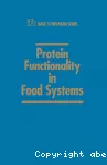 Protein functionality in food systems - 17th annual meeting (09/07/1993 - 10/07/1993, Chicago, Etats-Unis).