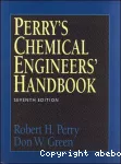 Perry's chemical engineers' handbook.