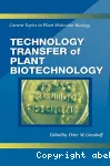 Technology transfer of plant biotechnology.