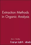 Extraction methods in organic analysis.