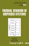 Thermal behavior of dispersed systems.
