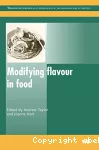 Modifying flavour in food.