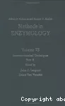 Methods in enzymology. Vol. 73 : Immunochemical techniques. Part B.