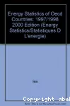 Energy balances of OECD counrties, 1997-1998. Bilans énergétiques des pays de l'OCDE.