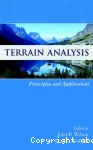 Terrain analysis : principles and applications.