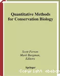 Quantitative methods for conservation biology.