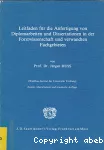 Leitfaden für die Anfertigung von Diplomarbeiten und Dissertationen in der Forstwissenschaft und verwandten Fachgebieten. 2. Auflage.