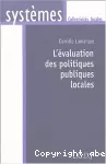 L'évaluation des politiques publiques locales