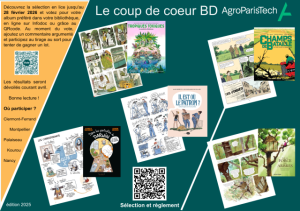 Le coup de cœur BD AgroParisTech 2025 