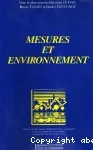 Mesures et environnement.