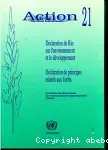 Déclaration de Rio sur l'environnement et le développement. Action 21
