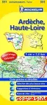 Carte Michelin, Ardèche - Haute-Loire, n°331