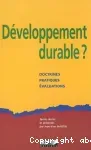 Développement durable?