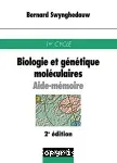 Biologie et génétique moléculaires - aide mémoire